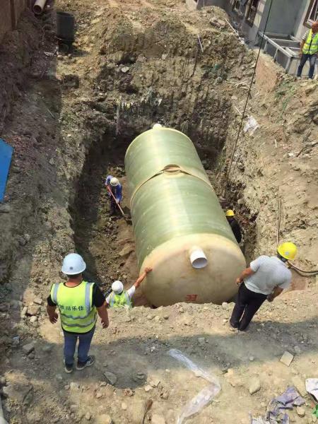 铜仁地区南部县养猪场玻璃钢化粪池项目